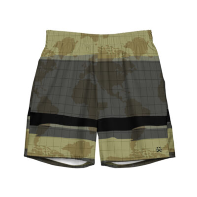 Swim Trunks Men's - Camouflage Squared World - XS