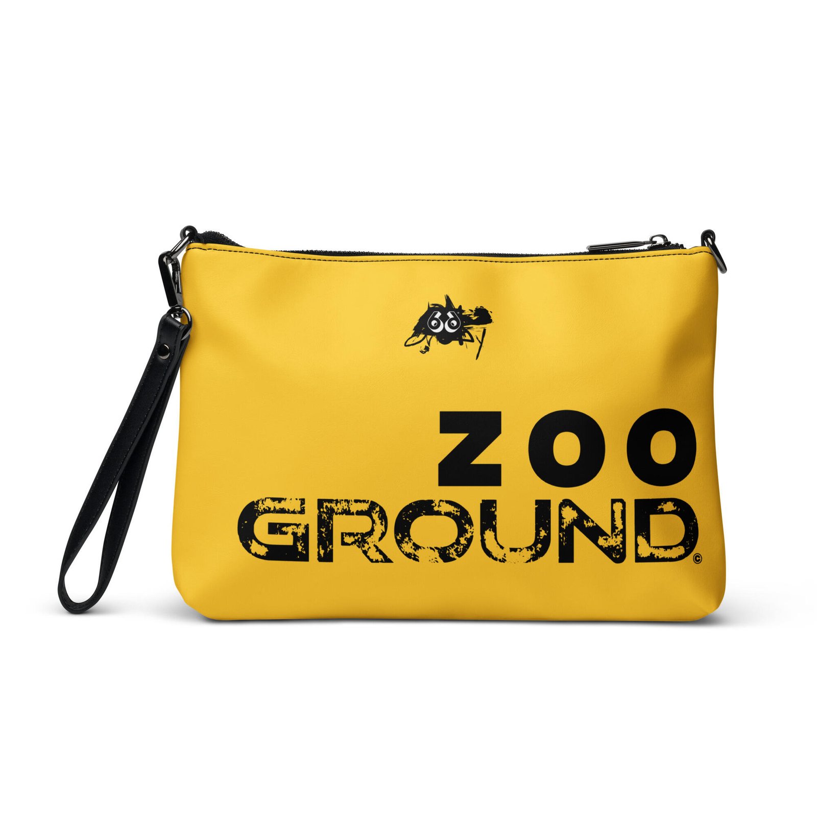 wristlet bag – yellow zoo ground