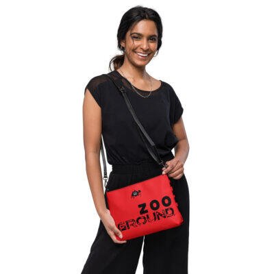 wristlet bag – red zoo ground