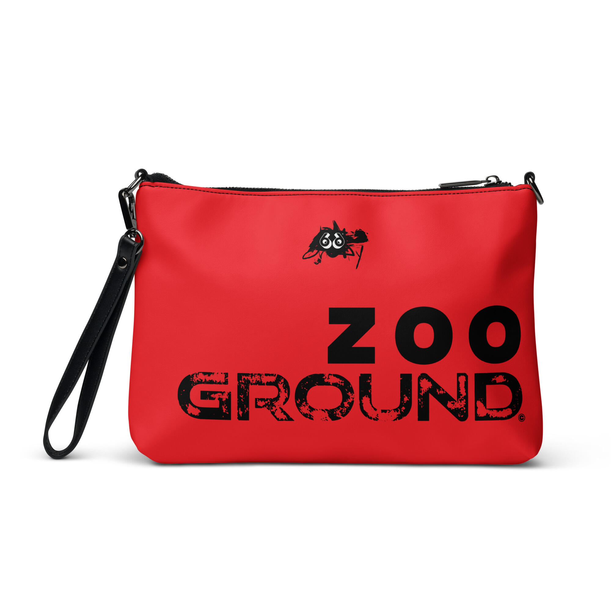 wristlet bag – red zoo ground