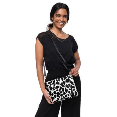 crossbody bag white zoo ground