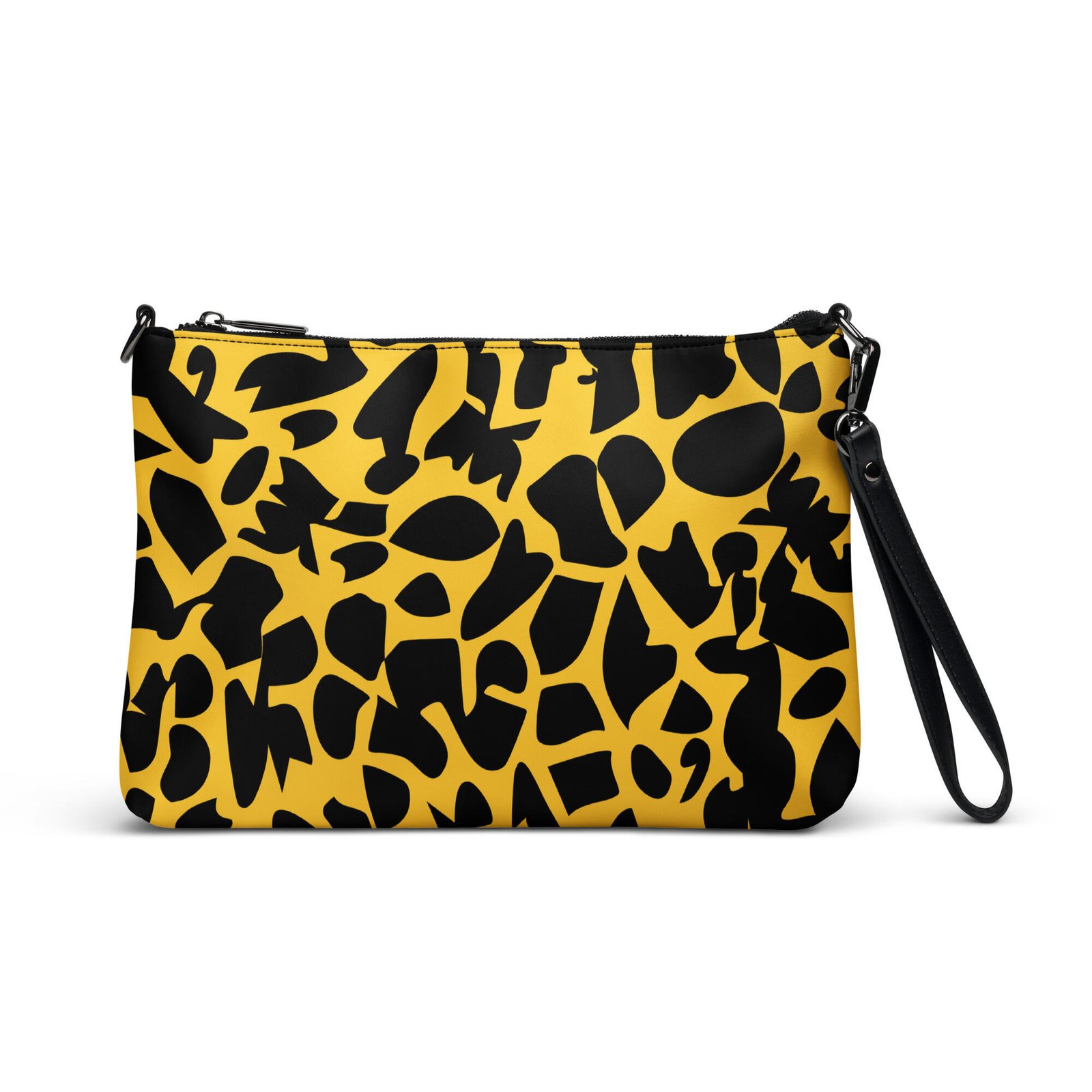 wristlet bag – yellow zoo ground