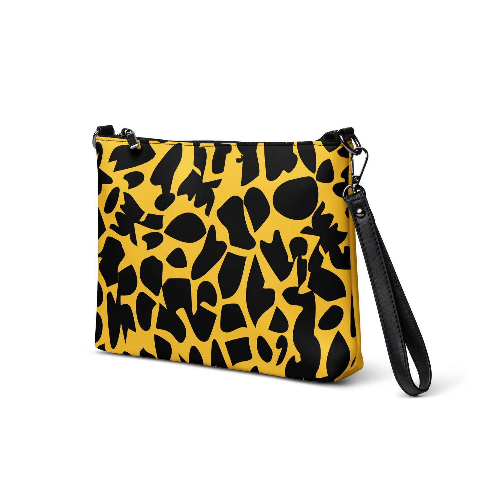 wristlet bag – yellow zoo ground