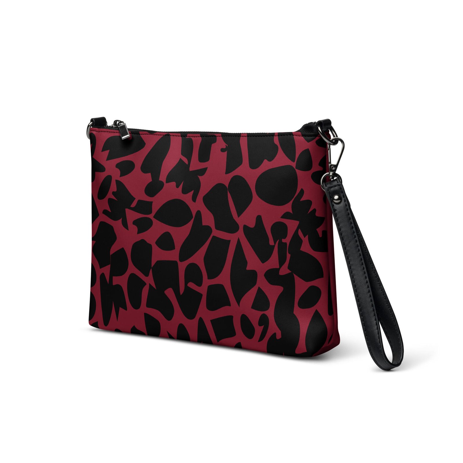 wristlet bag – purple zoo ground
