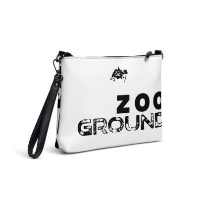crossbody bag white zoo ground