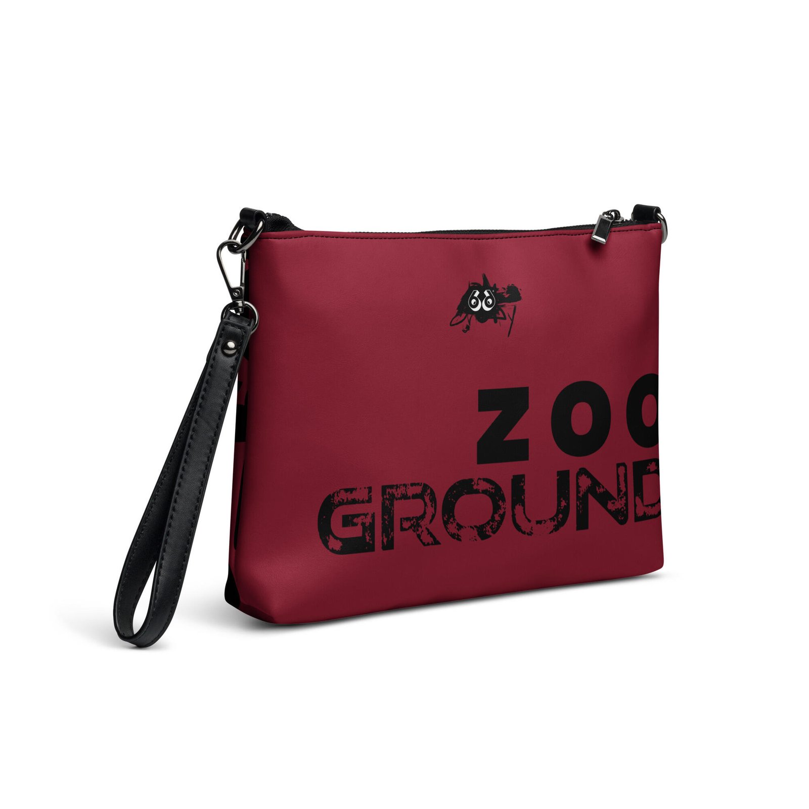wristlet bag – purple zoo ground