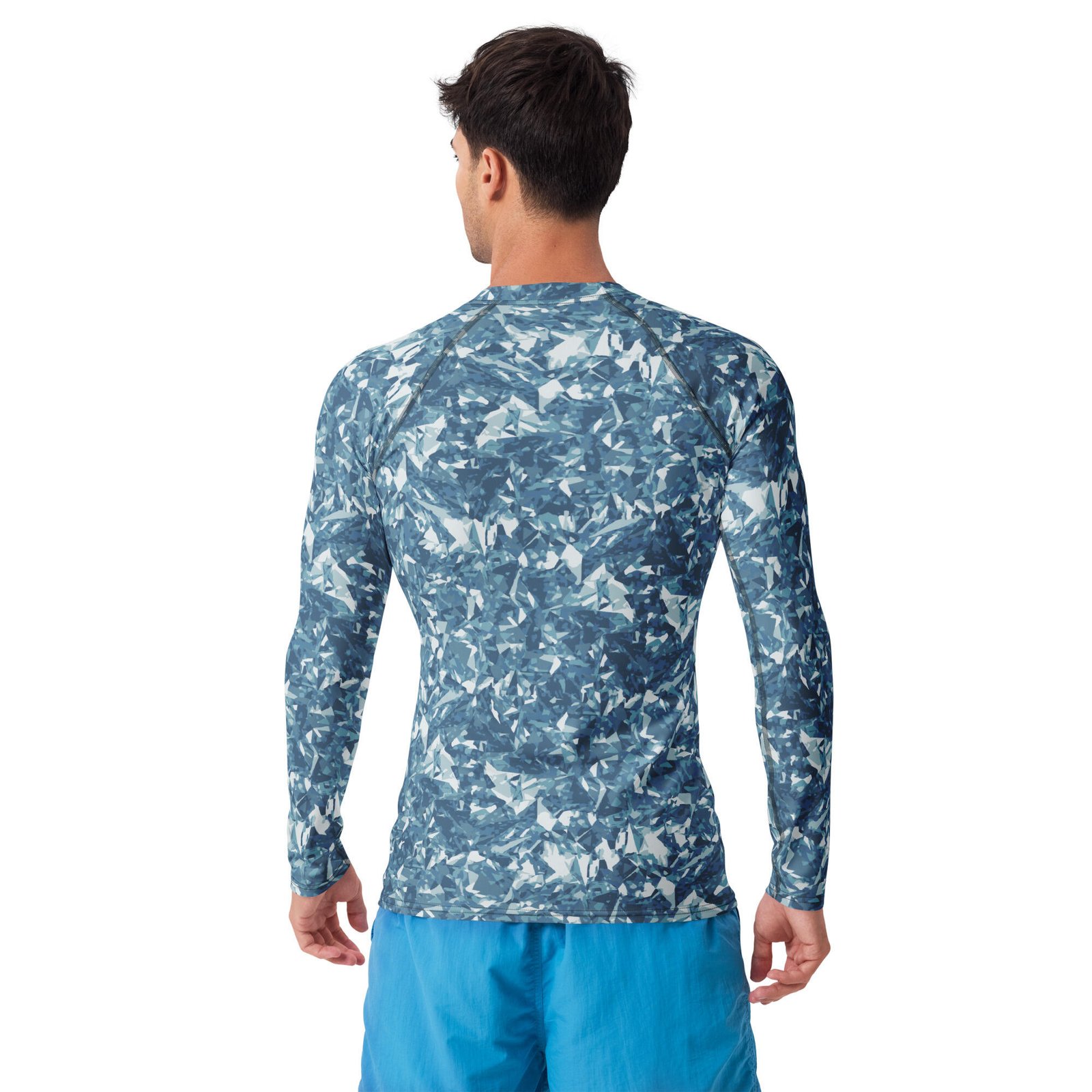 rash guard men’s – light blue crystal