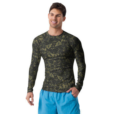 rash guard men’s – green crystal