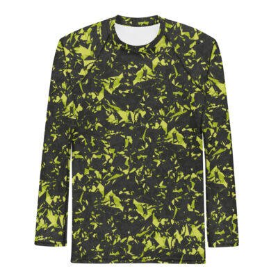 rash guard men’s – yellow crystal