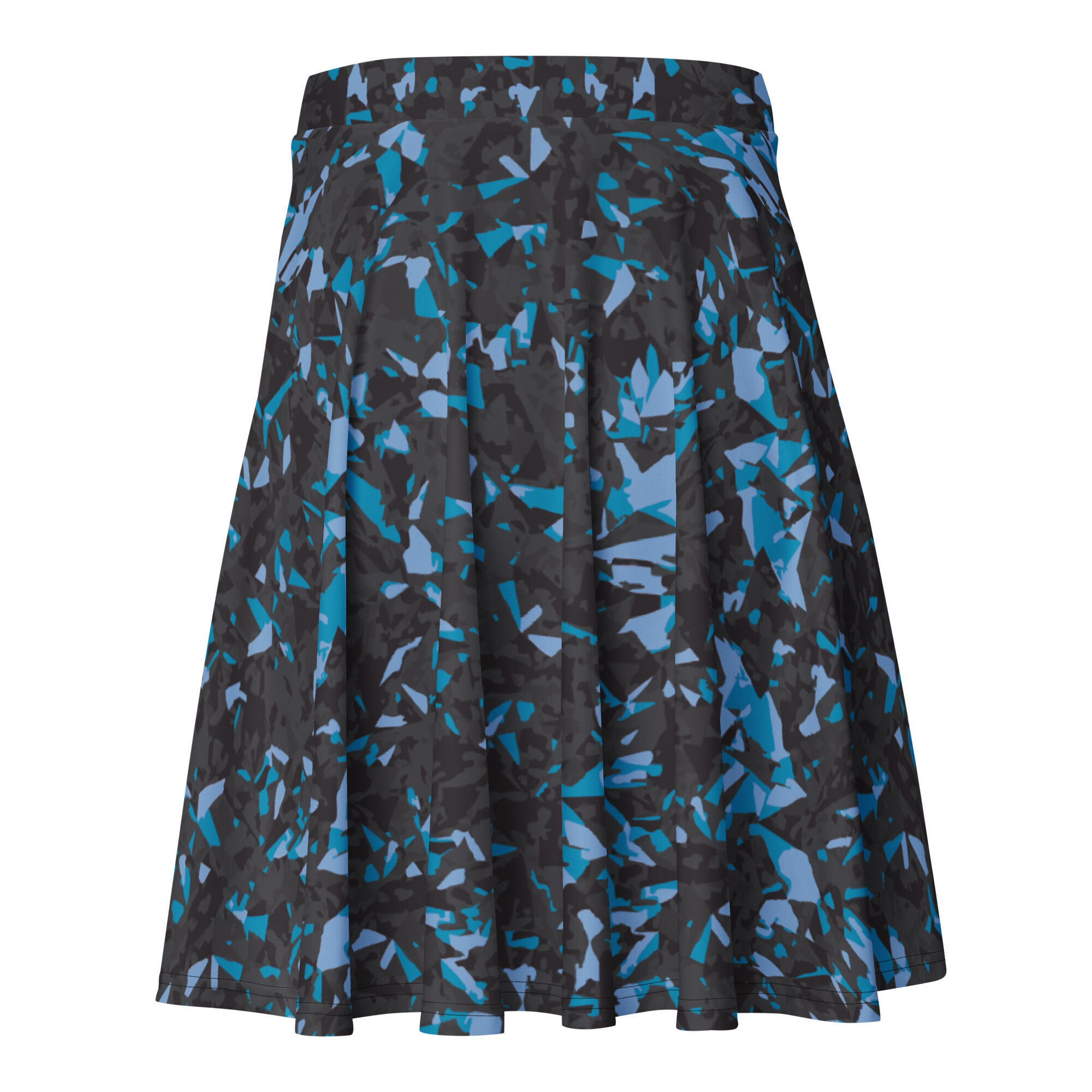 skater skirt women’s – blue crystal