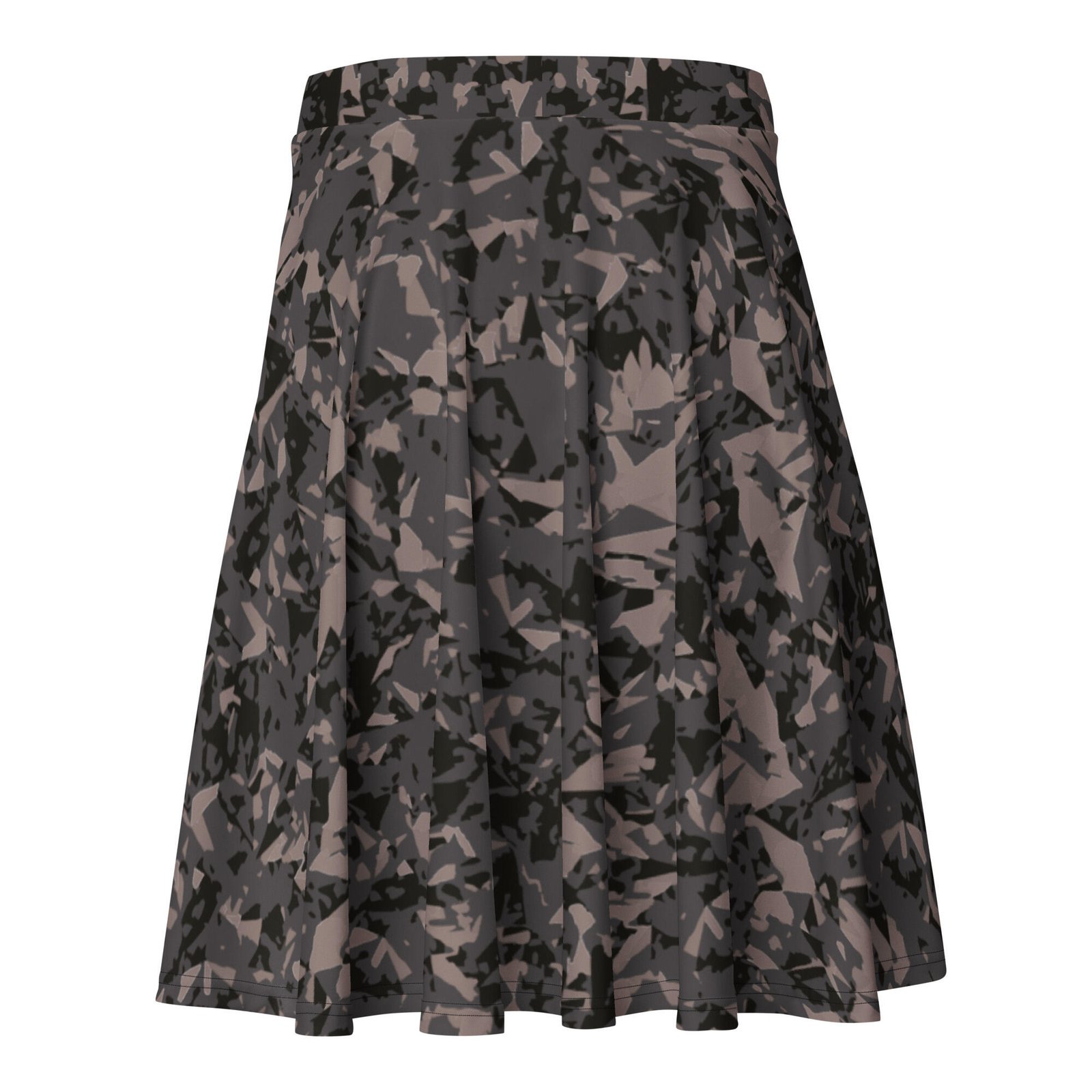 skater skirt women’s – gray crystal