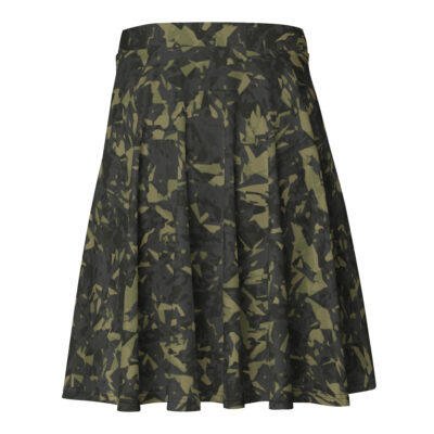 skater skirt women’s – green crystal