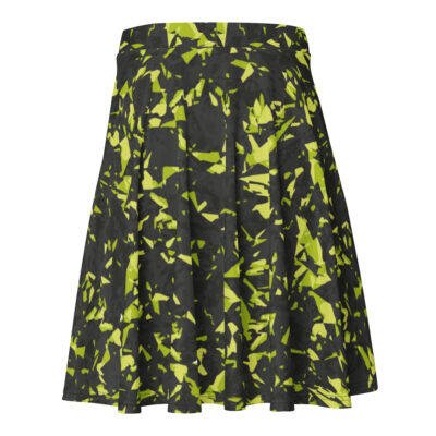 skater skirt women’s – yellow crystal