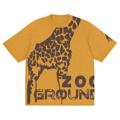 T-Shirt knit women Orange Zoo Ground