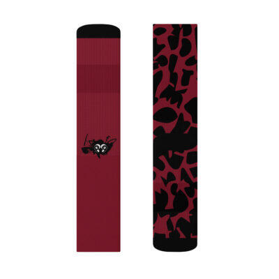 Crew Socks - Purple Zoo Ground - L