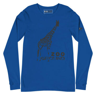 t shirt men’s long sleeve tee – zoo ground