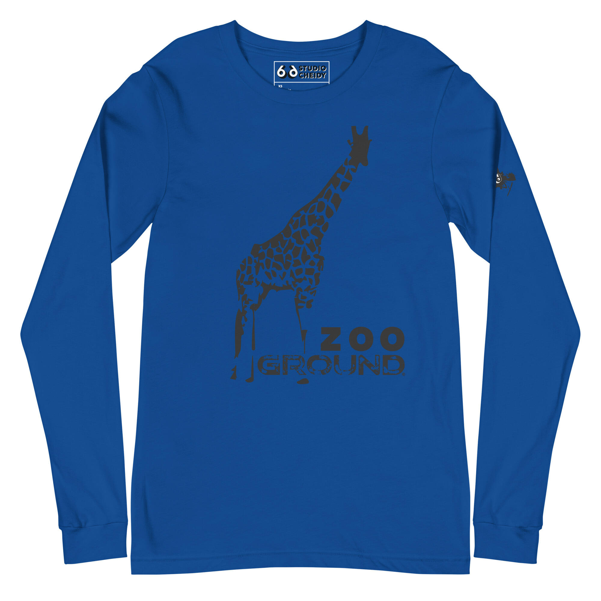t shirt men’s long sleeve tee – zoo ground