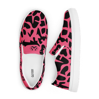 Shoes Women’s Slip-On Canvas – Pink Zoo Ground