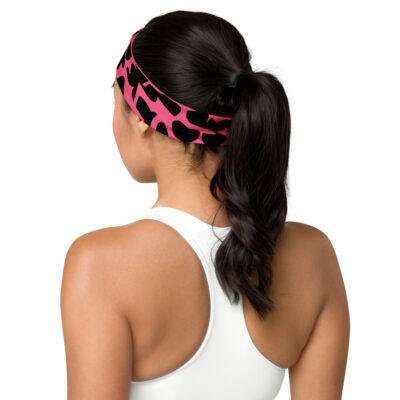 headband women’s – pink zoo ground