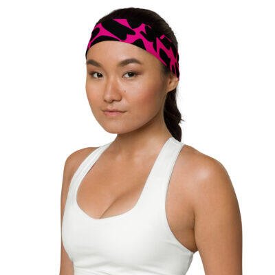 headband women’s – fucsia zoo ground