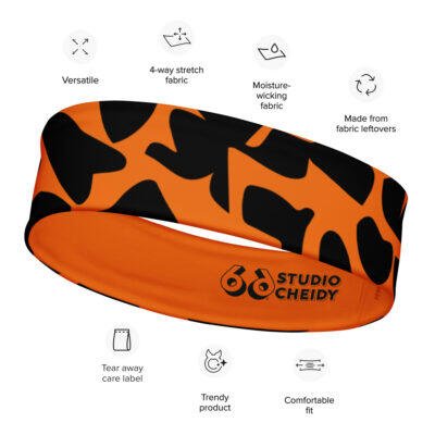 headband women’s – orange zoo ground headband women’s – orange zoo ground