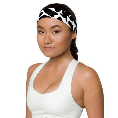 headband women’s – white zoo ground