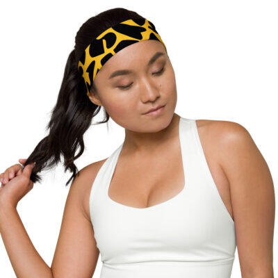 headband women’s – yellow zoo ground