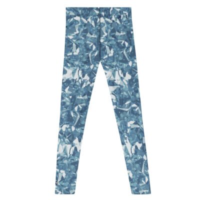 leggings men’s – light blue crystals