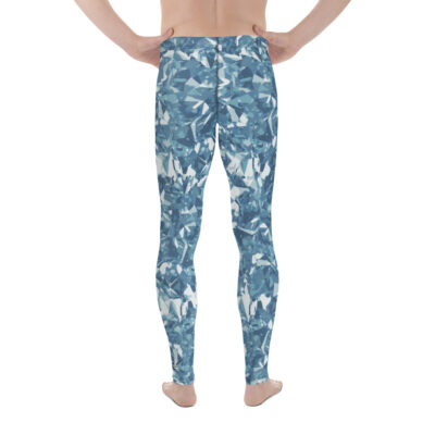 leggings men’s – light blue crystals