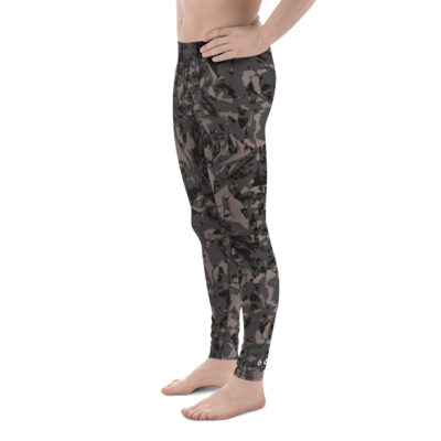 leggings men’s – gray crystals