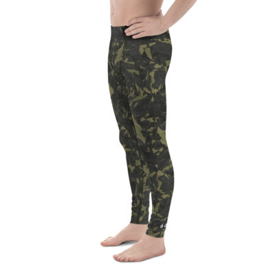 leggings men’s – green crystals