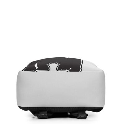 backpack men's minimalist white gorilla