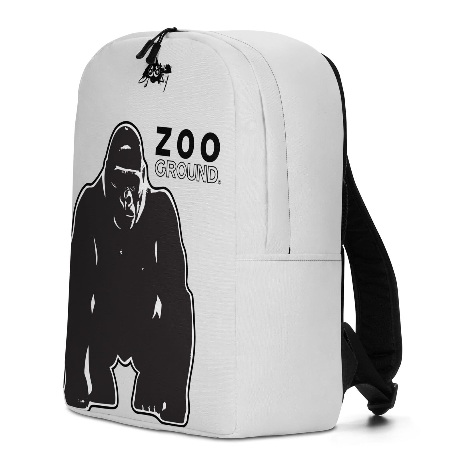 backpack men's minimalist white gorilla