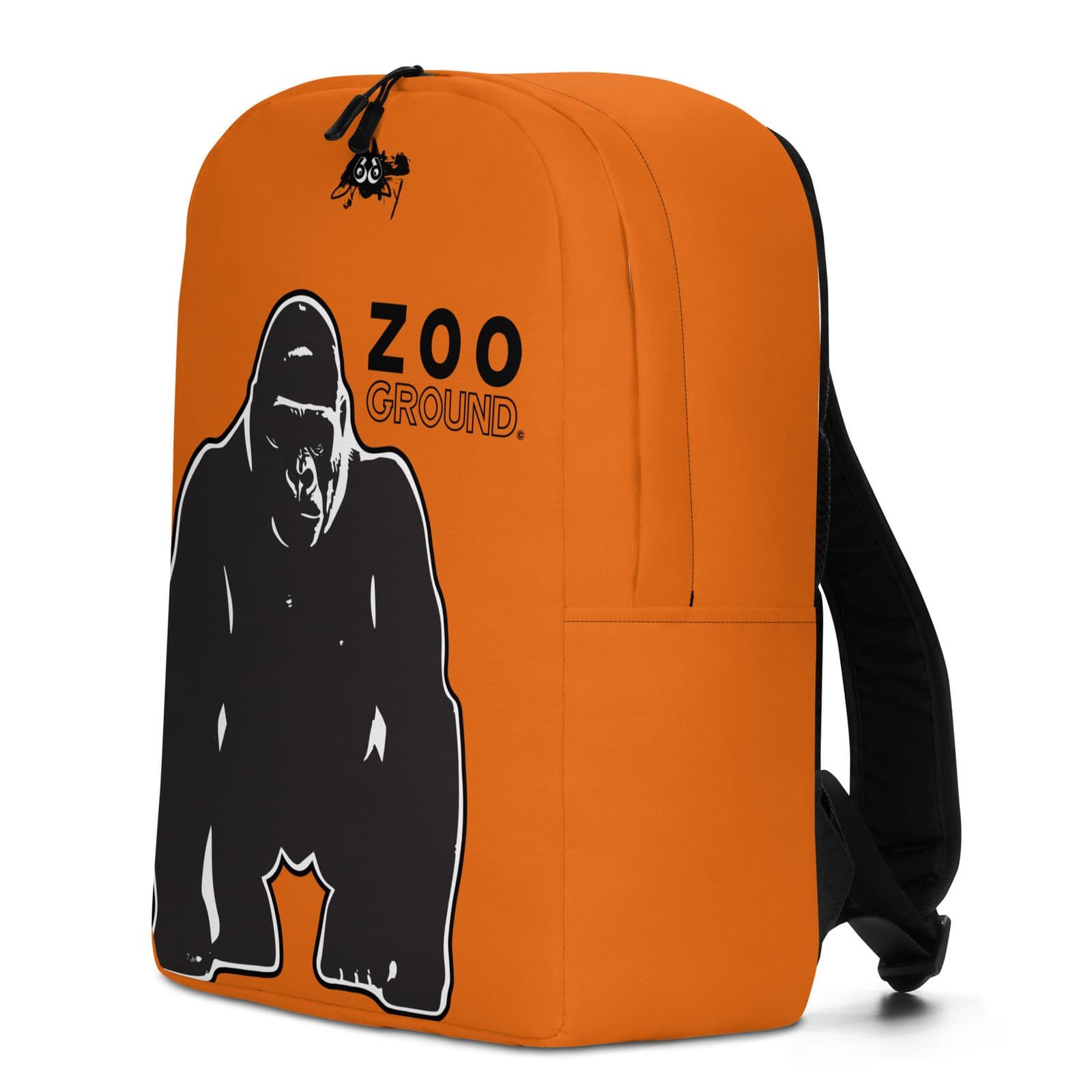 backpack men's minimalist orange gorilla
