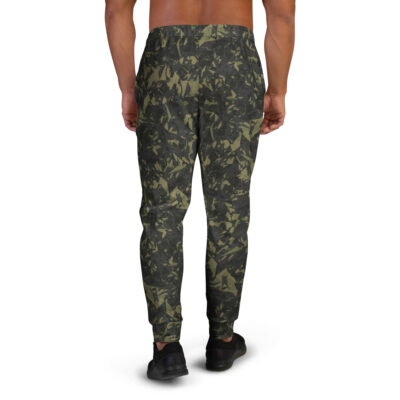 men’s jogging pants – green crystals