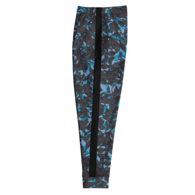 men's jogging pants blue crystals