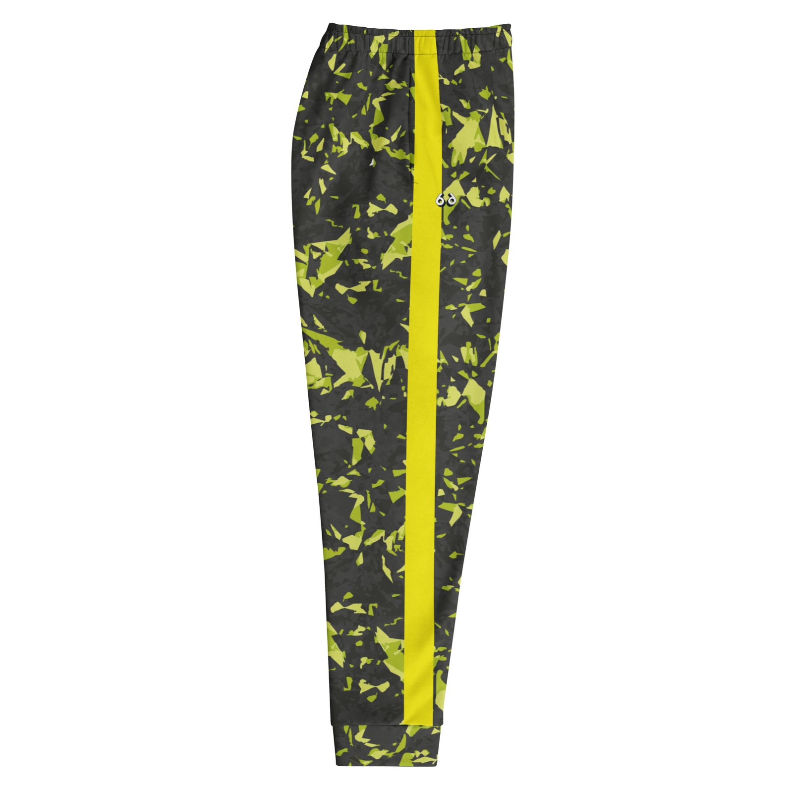 men’s jogging pants – yellow crystals