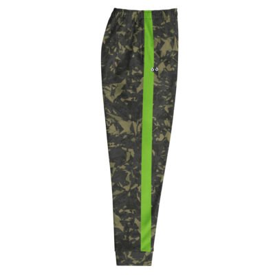 men’s jogging pants – green crystals