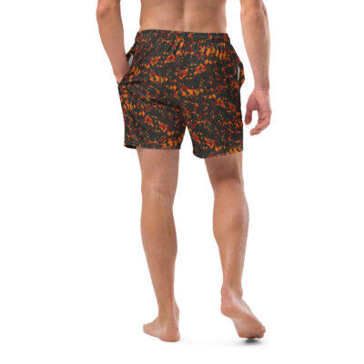 swim trunks men’s – orange crystal