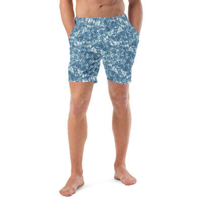 swim trunks men’s – light blue crystal