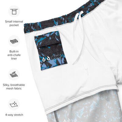 swim trunks men’s – blue crystal