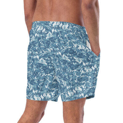 swim trunks men’s – light blue crystal