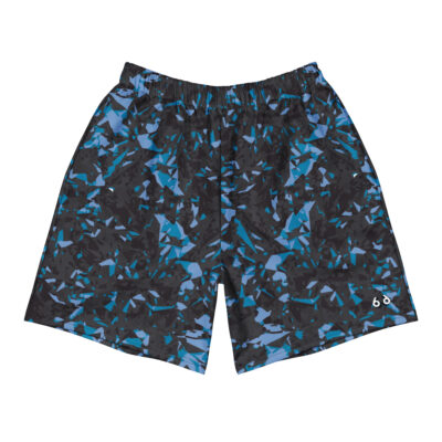 men's shorts blue crystals