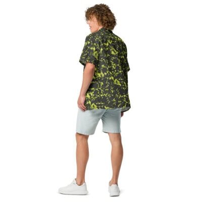 men’s shirt bowling – yellow crystal