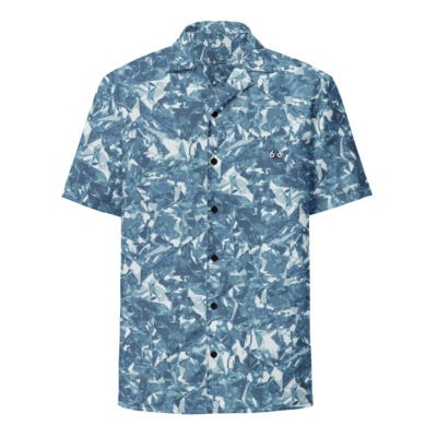 men’s shirt bowling – light blue crystal