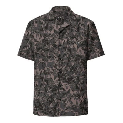 men’s shirt bowling – gray crystal