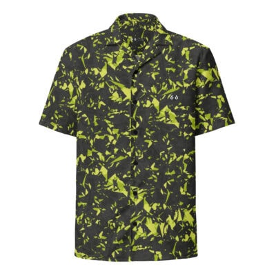men’s shirt bowling – yellow crystal