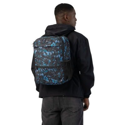 backpack utility man's blue crystal