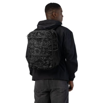 backpack utility man's black crystal