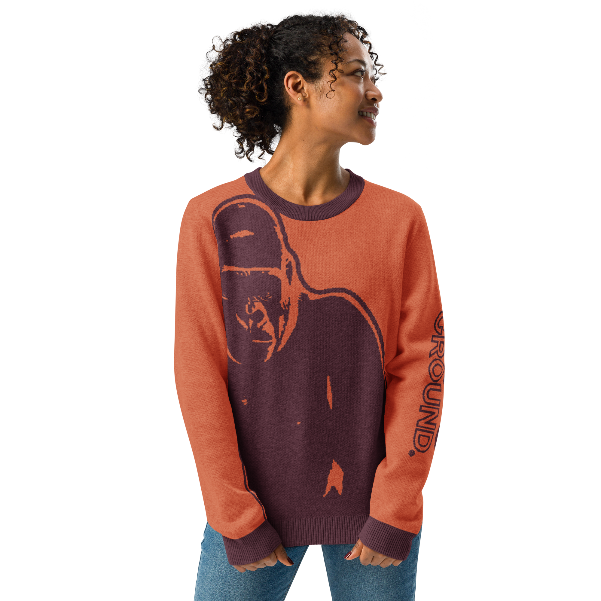 classic fit knitted crew neck sweater custom m front 2 68ee275d56475